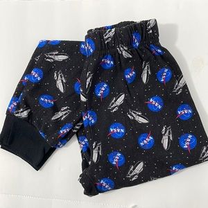 Max & Oliver NASA Pajama Pants Size Medium 8-10 100% Polyester